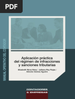 Aplicacion Practica Del Regimen de Infracciones y Sanciones Tributarias