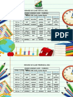 Horario de Clase Curso 802