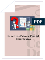 Reactivos Primer Parcial - Complexivo