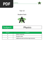 Data Booklet - WJEC Physics A-Level | PDF | Metrology | Quantity