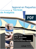 Manual de anestesia regional en pequeños animales y tecnicas de analgesia IMPRIMIBLE PREMIUM