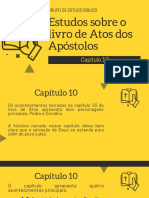 Estudo sobre Atos 10: A salvação de Deus para todos