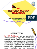 Clase2 HISTORIA CLINICA PEDIATRICA