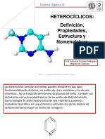 Sesión 06 07 Heterocíclicos Definición Estructura Nomenclatura