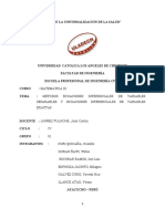 Métodos Ecuaciones Diferenciales de Variables Separables y Ecuaciones Diferenciales de Variables Exactas