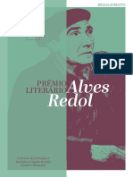 Regulamento do Prêmio Literário Alves Redol