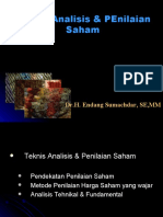 Teknis Analisis & Penilaian Harga Saham