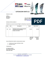 Cotización N°001-00017 Veizha - Reparacion Estabilizador 06 Und