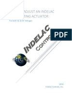 How To Adjust An Indelac Modulating Actuator - AC&DC Voltages