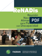 ReNaDis - Reunion Nacional de Alimentacion para Personas con Discapacidad