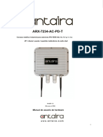 Antaira-ARX-7234-AC-PD-T Hardware Manual-V1.0.en - Es