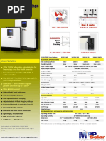 Inversor Hibrido 1000W 12VDC MPPT