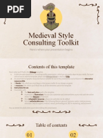 Medieval Style Consulting Toolkit by Slidesgo