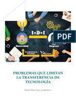 Problemas Que Limitan La Transferencia de Tecnología1