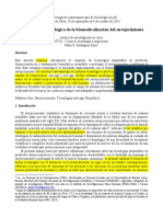 Rodríguez (2013) La Dimensión Tecnológica de La Biomedicalización Del Envejecimiento