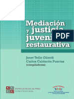 Lectura Obligatoria 1 - Mediación y Justicia Juvenil Restaurativa