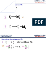 UNIDAD I Operaciones Elementales Por Fila