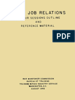 TWI Union Job Relations Manual