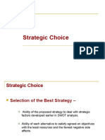 Chapter 3C Strategy Formulation and Choce of Alternatives