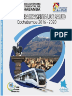 PLAN DEPARTAMENTAL DE SALUD  2016-2020 2016-2020
