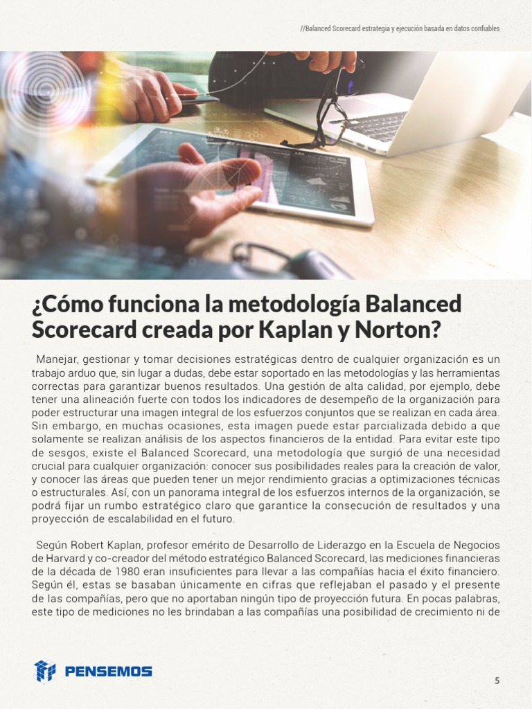 Ebook Balanced Scorecard | PDF | Planificación estratégica | Planificación
