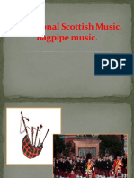 Traditional Scottish Music. Bagpipe Music