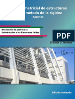 Análisis Matricial de Estructuras Por El Metodo de La Rigidez - Brayan d. Novely