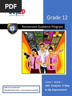 Homeroom Guidance Sample