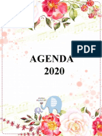 agenda floral