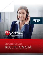 PAY NET GuiaUsuarioRecepcionista