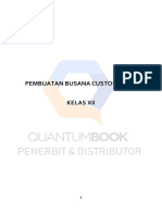 Preview Pembuatan Busana Custom Made Kelas XII