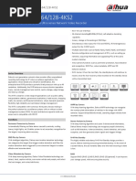 Dhi-Nvr608-64/128-4Ks2: 64/128 Channel 2U 8Hdds Ultra Series Network Video Recorder