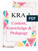 Content, Knowledge & Pedagogy