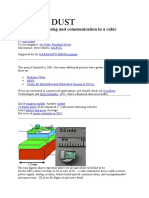 Smart Dust: Autonomous Sensing and Communication in A Cubic Millimeter