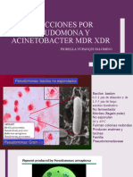 Infecciones Por Pseudomona y Acinetobacter MDR XDR