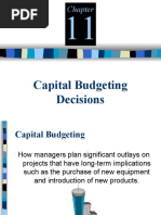 b11 Capital Budget