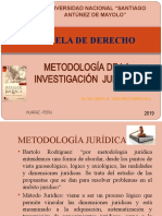 7. Métodos de Investigación. Jurídica