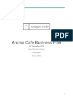 Aroma Cafe Business Plan