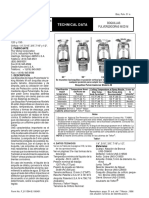 Boquillas Pulverizadas Modelo M