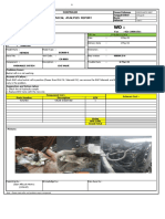 Formulir Technical Analysis Report: Nomor Dokumen Tanggal Efektif Revisi Halaman