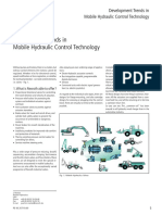 Development Trends in Mobile Hydraulic Control Technology