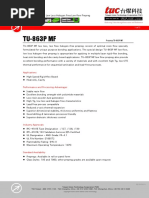 Tu-863p MF - Datasheet