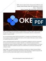 OKEx Anuncia Operaciones de Opciones de Bitcoin para Clientes Seleccionados