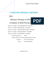 Capstone Project Report: Business Strategy at Houston 123 Company in Binh Duong Province