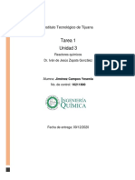 Tarea 1 Unidad 3: Instituto Tecnológico de Tijuana