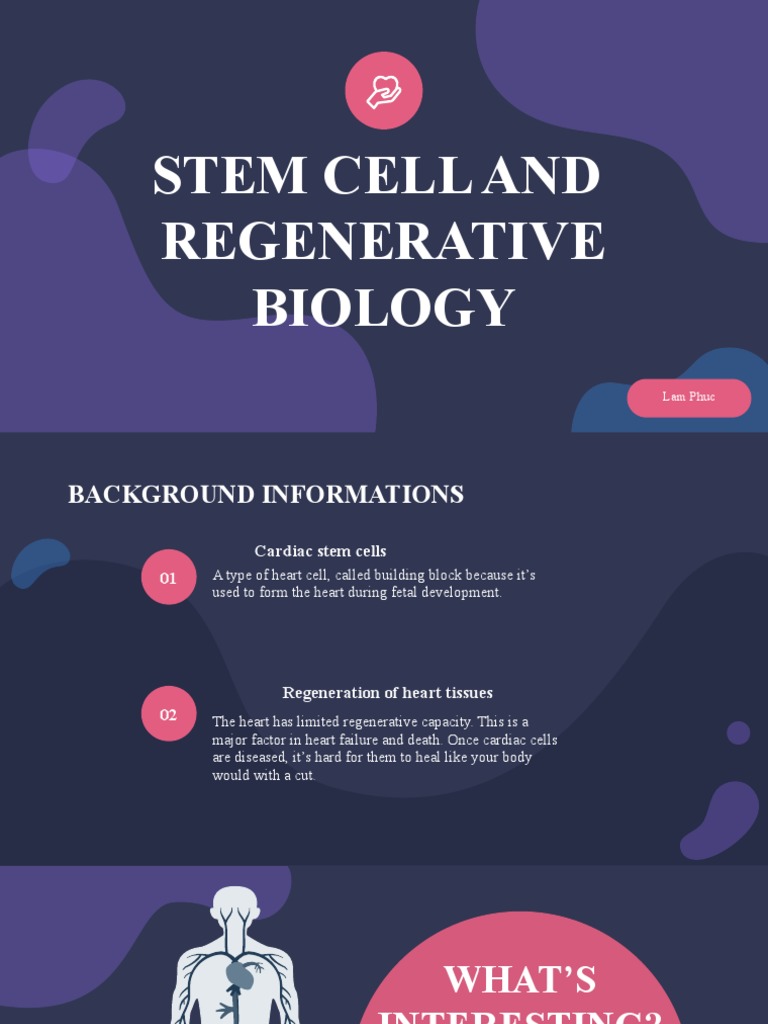 Stem Cell and Regenerative Biology | PDF