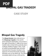Bhopal Gas Tragedy Case Study | PDF