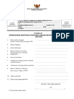 Doc 01 Persyaratan Formulir Permohonan Sertifikat Produksi Pangan Industri Rumah Tangga SPP-PIRT