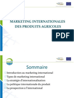 Marketing Internationales Des Produits Agricoles