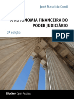 A Autonomia Financeira Do Poder Judiciário: José Maurício Conti